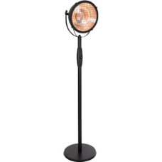 SUNRED , Heater , RSS19, Indus Bright Standing , Infrared , 2100 W , Number of power levels , Suitable for rooms up to m² , Black , IP54