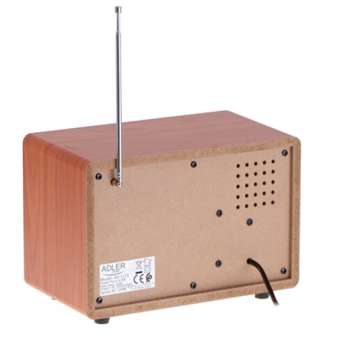 Adler , Retro Radio , AD 1171 , 10 W , Brown
