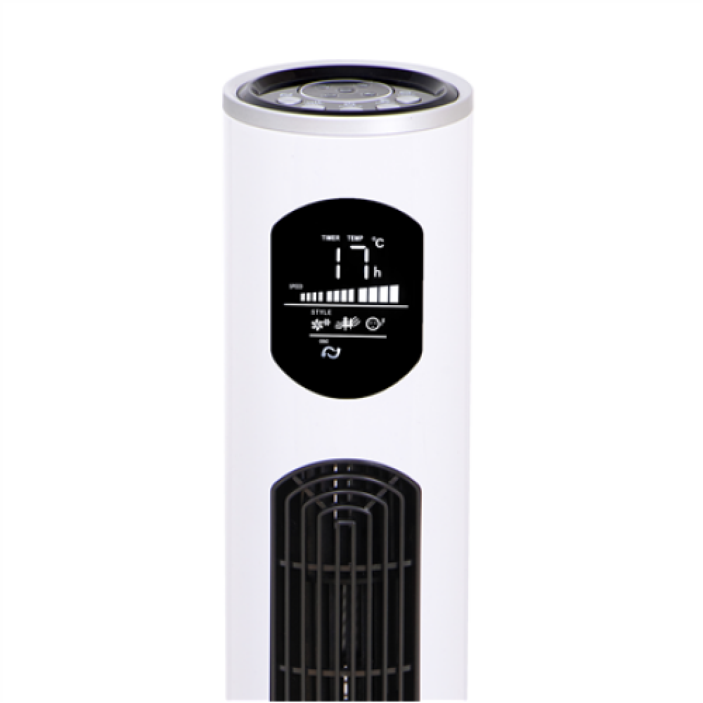 Adler , Fan , AD 7857 , Fan Tower , White , Diameter 96 cm , Number of speeds 3 , Oscillation , 100 W , Yes