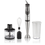 Gallet , Blender , Naucelle 3in1 GALMIX435 , Hand Blender , 500 W , Number of speeds 2 , Chopper , Ice crushing , Black/Stainless steel