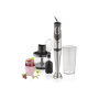Gallet , Blender , Naucelle 3in1 GALMIX435 , Hand Blender , 500 W , Number of speeds 2 , Chopper , Ice crushing , Black/Stainless steel