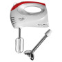 Adler , Mixer , AD 4212 , Hand Mixer , 300 W , Number of speeds 5 , Turbo mode , White