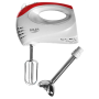 Adler , Mixer , AD 4212 , Hand Mixer , 300 W , Number of speeds 5 , Turbo mode , White