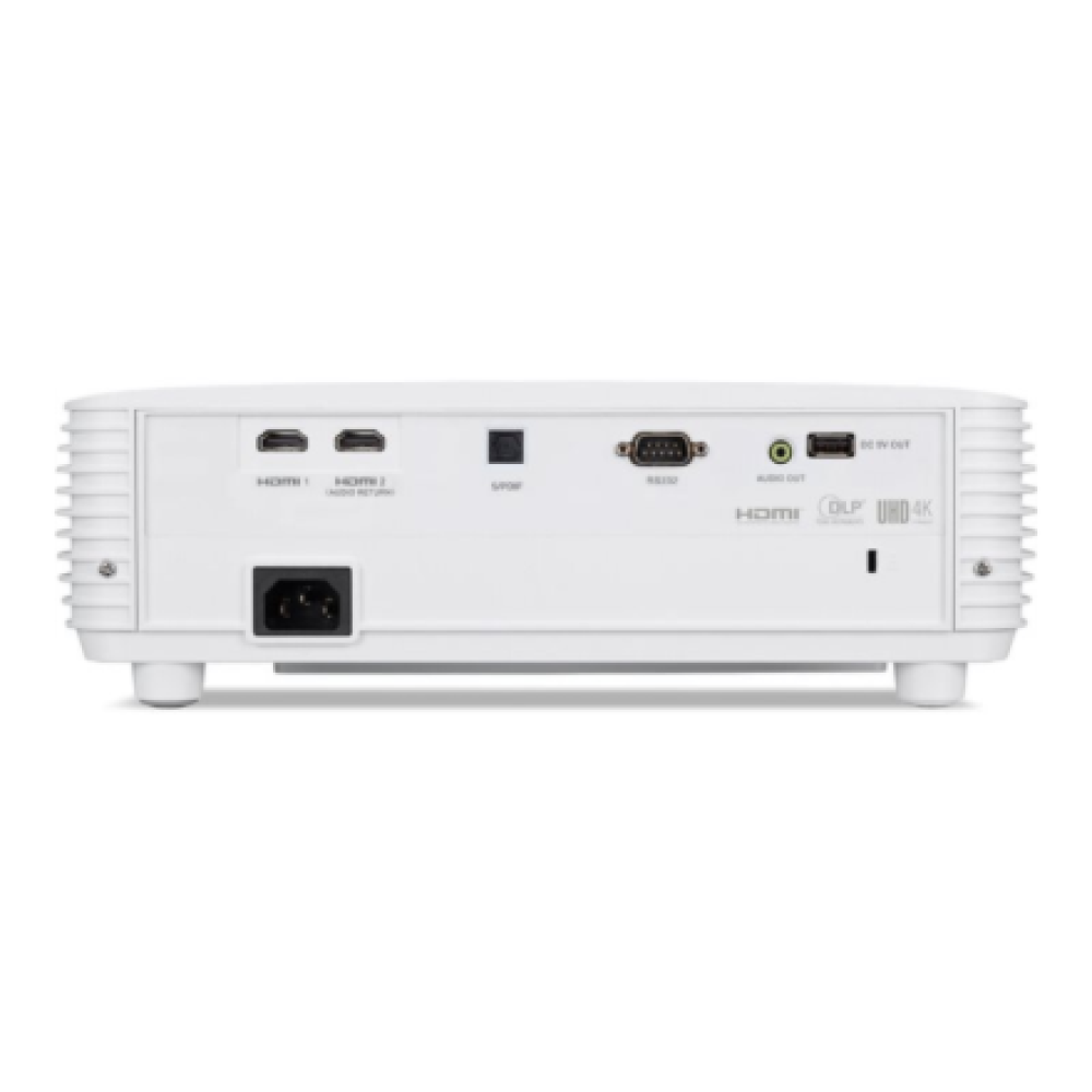 Acer , H6830BD , 4K UHD (3840 x 2160) , 3800 ANSI lumens , White , Lamp warranty 12 month(s)