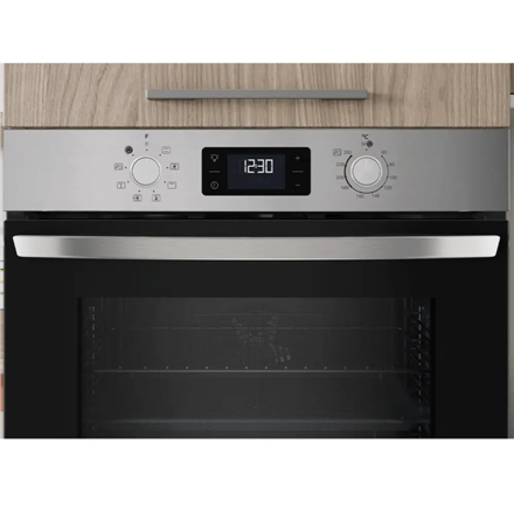 INDESIT Oven , IO 255HU X , 71 L , Electric , Hydrolytic , Electronic , Height 59.5 cm , Width 59.5 cm , Stainless steel
