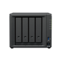 Synology NAS , DS925+ , AMD Ryzen , V1500B , Processor frequency 2.2 GHz , 4 GB , DDR4 ECC SODIMM , Black