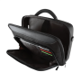 Targus , Clamshell Laptop Bag , CN418EU , Briefcase , Black/Red , 17-18 , Shoulder strap