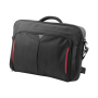 Targus , CN418EU , Clamshell Laptop Bag , Briefcase , Black/Red , 17-18 , Shoulder strap