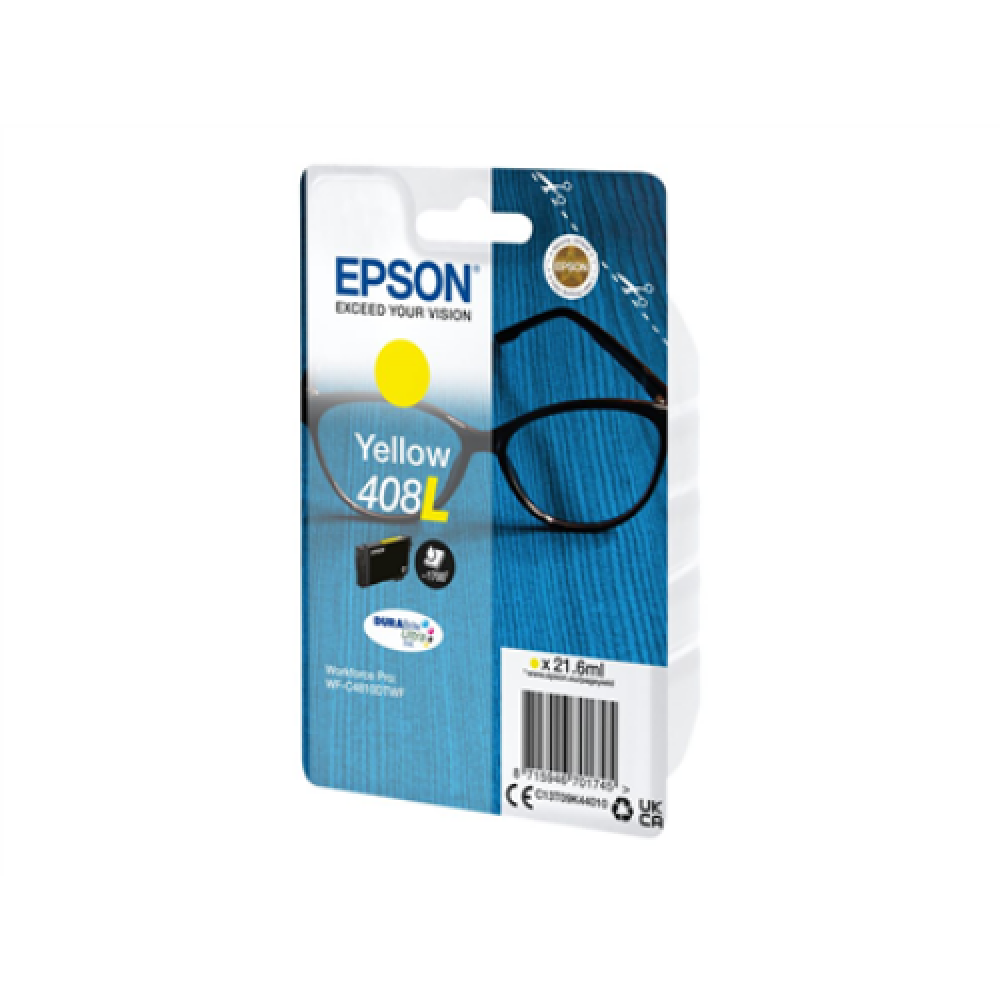 Epson DURABrite Ultra 408L , Ink cartrige , Yellow