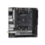 ASRock B550M-ITX/AC , Processor family AMD , Processor socket AM4 , DDR4 , Supported hard disk drive interfaces SATA, M.2 , Number of SATA connectors 4