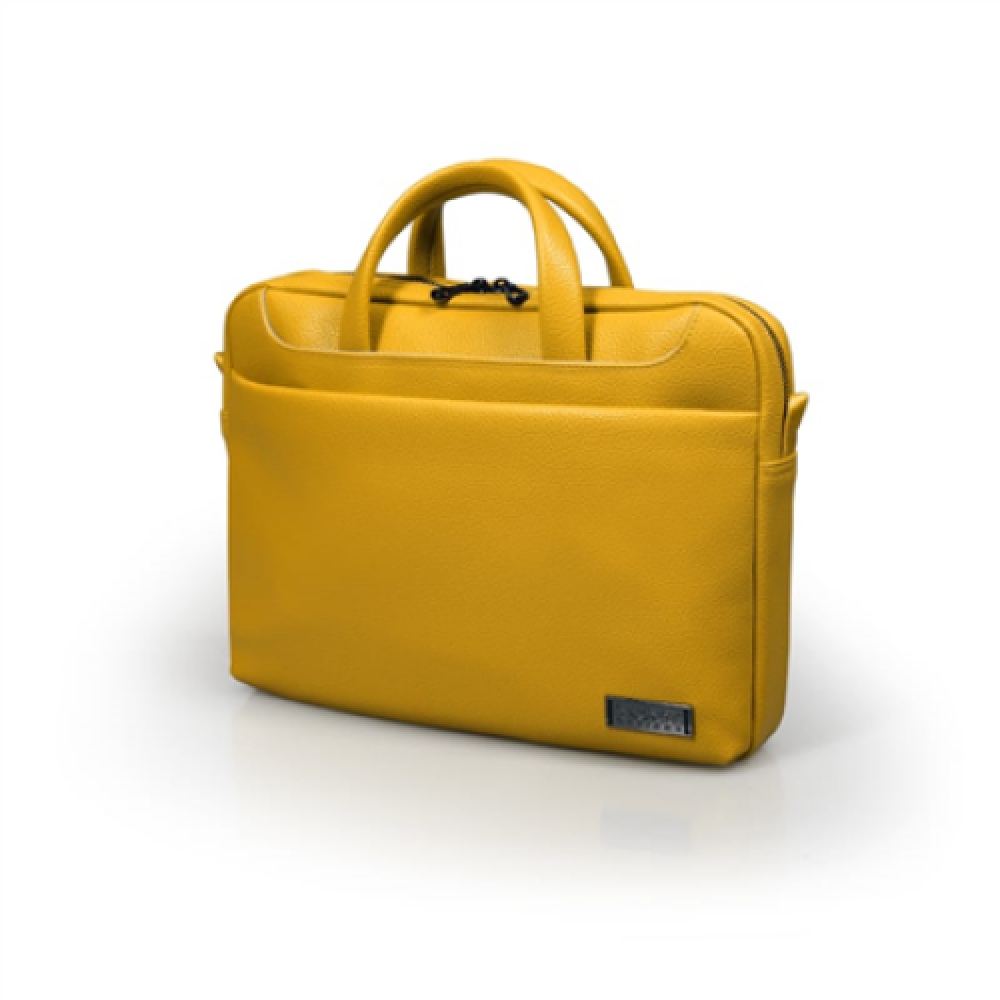 PORT DESIGNS , Zurich , Fits up to size 13/14 , Toploading , Yellow , Shoulder strap