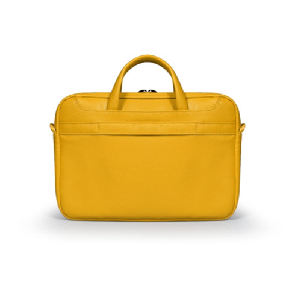 PORT DESIGNS , Zurich , Fits up to size 13/14 , Toploading , Yellow , Shoulder strap
