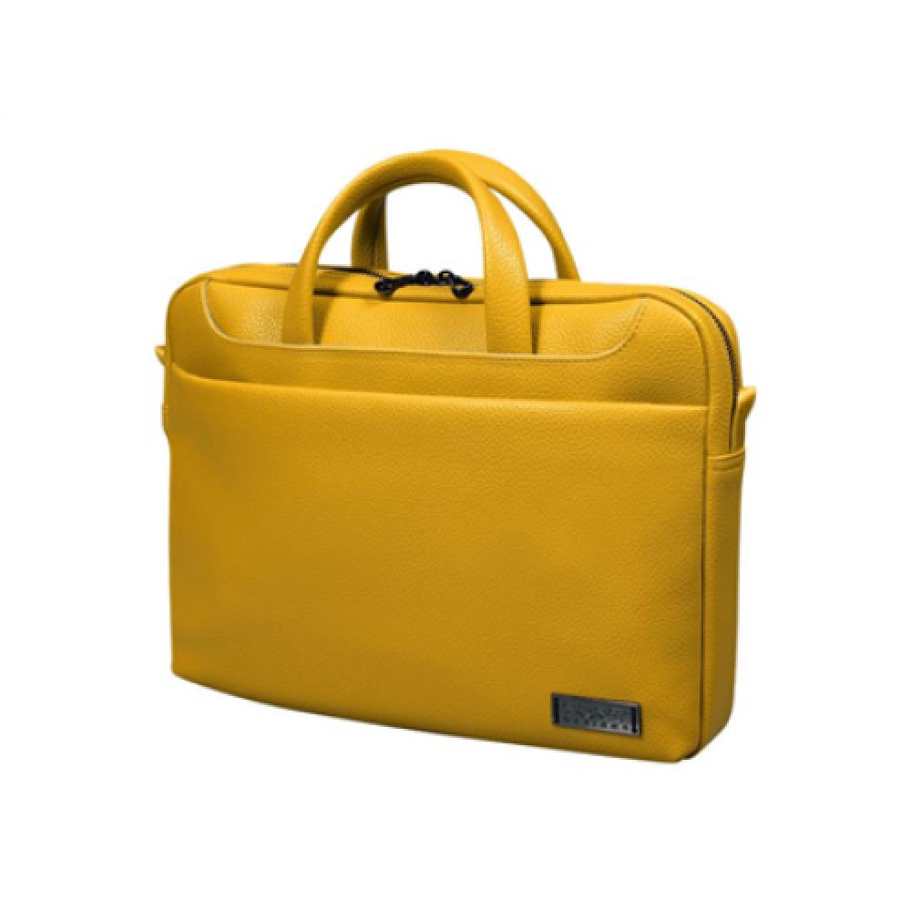 PORT DESIGNS , Zurich , Fits up to size 13/14 , Toploading , Yellow , Shoulder strap