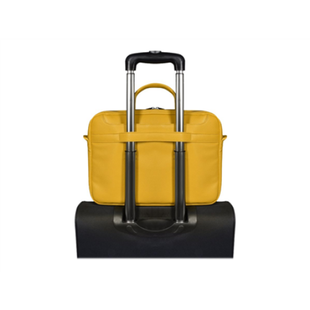 PORT DESIGNS , Zurich , Fits up to size 13/14 , Toploading , Yellow , Shoulder strap