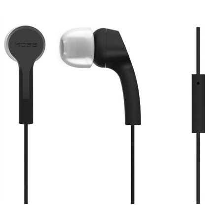 Koss , Headphones , KEB9iK , Wired , In-ear , Microphone , Black