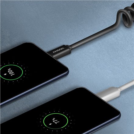 AXAGON , Data and charging USB 2.0 cable, 0.6 m , BUCM-AM10TB , USB-A to USB-C