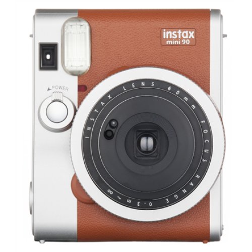 Fujifilm , Lithium-Ion (Li-Ion) , Brown/Stainless steel , 0.3m - ∞ , 800 , Instax Mini 90 NEO CLASSIC camera + Instax mini glossy (10)