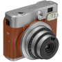 Fujifilm , Lithium-Ion (Li-Ion) , Brown/Stainless steel , 0.3m - ∞ , 800 , Instax Mini 90 NEO CLASSIC camera + Instax mini glossy (10)