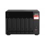 QNAP , 6-Bay QTS and QuTS hero NAS , TS-673A-8G , Up to 6 HDD/SSD Hot-Swap , AMD Ryzen , Ryzen V1500B Quad-Core , Processor frequency 2.2 GHz , 8 GB , DDR4