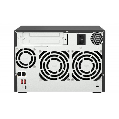QNAP , 6-Bay QTS and QuTS hero NAS , TS-673A-8G , Up to 6 HDD/SSD Hot-Swap , AMD Ryzen , Ryzen V1500B Quad-Core , Processor frequency 2.2 GHz , 8 GB , DDR4