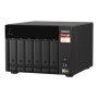 QNAP , 6-Bay QTS and QuTS hero NAS , TS-673A-8G , Up to 6 HDD/SSD Hot-Swap , AMD Ryzen , Ryzen V1500B Quad-Core , Processor frequency 2.2 GHz , 8 GB , DDR4