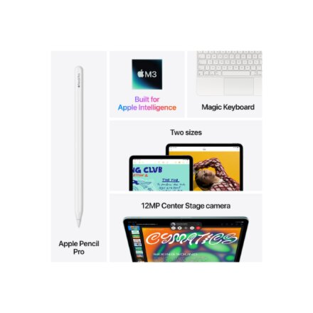 Apple iPad Air , 11 , Purple , Liquid Retina , 2360 x 1640 pixels , Apple M3 , 512 GB , 5G , Wi-Fi , Front camera , 12 MP , Rear camera , 12 MP , Bluetooth , 5.3 , iOS