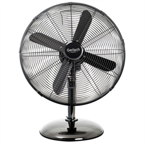 Gerlach , Velocity Fan , GL 7327 , Table Fan , Chrome , Diameter 40 cm , Number of speeds 3 , Oscillation , 100 W , No