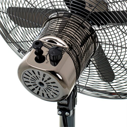 Gerlach , Velocity Fan , GL 7327 , Table Fan , Chrome , Diameter 40 cm , Number of speeds 3 , Oscillation , 100 W , No