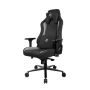 Arozzi Fabric Gaming Chair Vernazza Supersoft Black