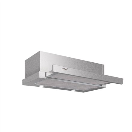 CATA Hood , EXTENDER 600 , Telescopic , Energy efficiency class C , Width 60 cm , 390 m³/h , Mechanical , ECOLED , Stainless Steel