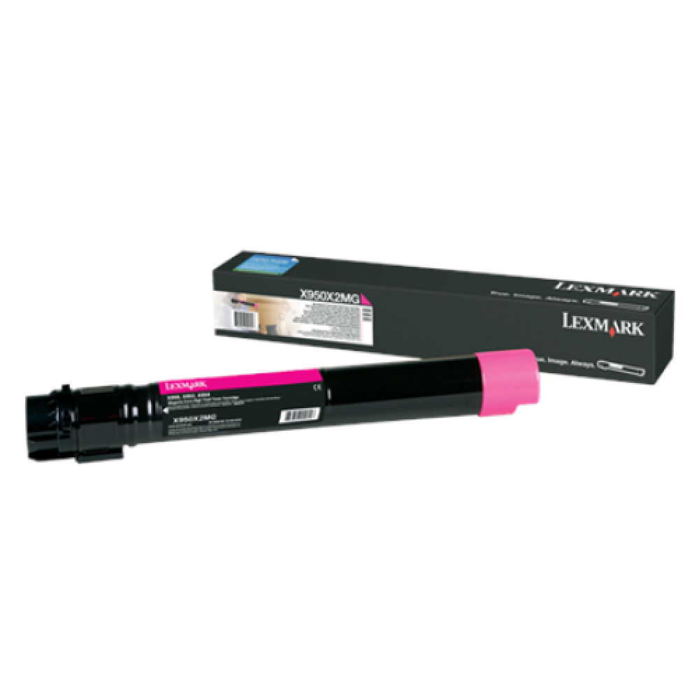 Lexmark X950X2MG , X95x Magenta Extra High Yield Toner Cartridge (22K) , Cartridge , Magenta