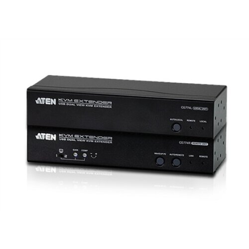 Aten USB VGA Dual View Cat 5 KVM Extender (1600 x 1200@150m)