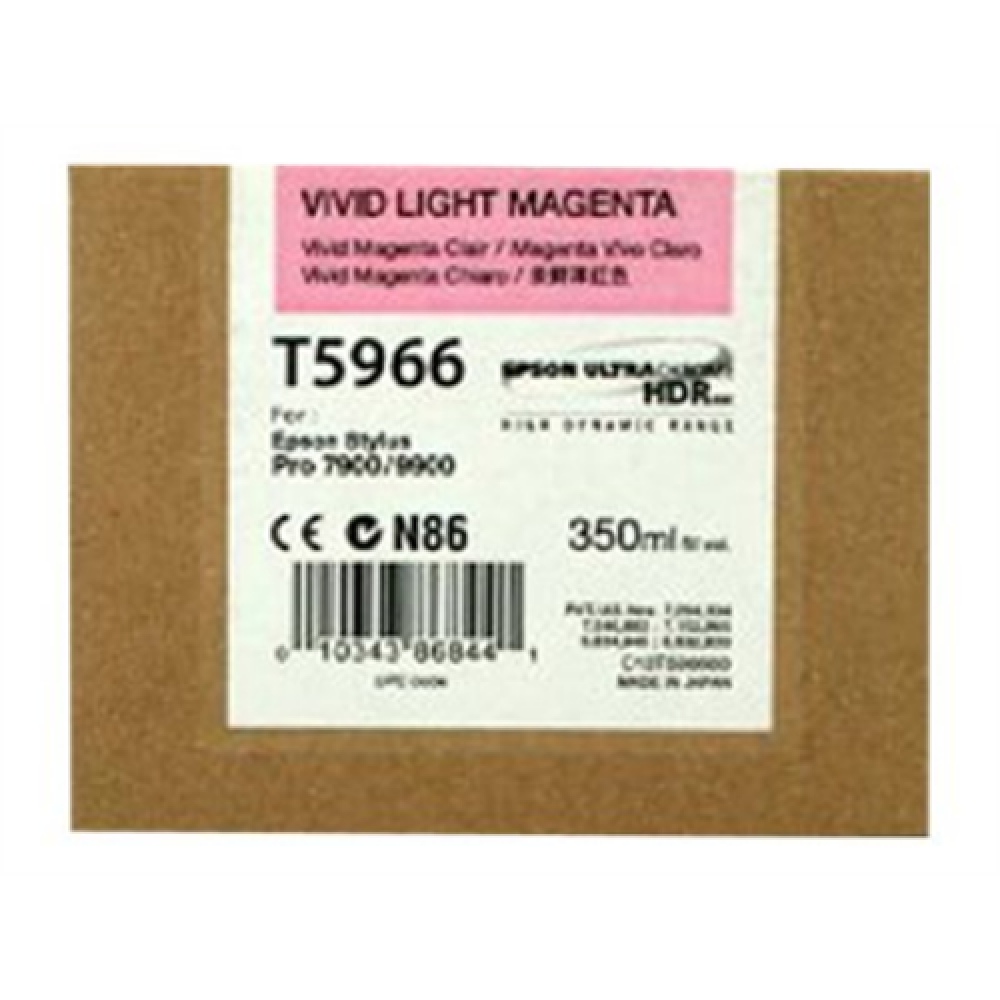 Epson UltraChrome HDR , T596600 , Ink Cartridge , Vivid Light Magenta