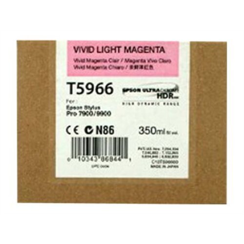 Epson UltraChrome HDR , T596600 , Ink Cartridge , Vivid Light Magenta