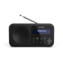 Sharp DR-P420(BK) Tokyo Portable Digital Radio, FM/DAB/DAB+, Bluetooth 5.0, USB or Battery Powered, Midnight Black , Sharp , Tokyo Portable Digital Radio , DR-P420(BK) , Bluetooth , Midnight Black