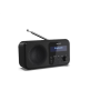 Sharp DR-P420(BK) Tokyo Portable Digital Radio, FM/DAB/DAB+, Bluetooth 5.0, USB or Battery Powered, Midnight Black Sharp , Midnight Black , DR-P420(BK) , Tokyo Portable Digital Radio , USB port , Bluetooth , FM radio , Headphone out