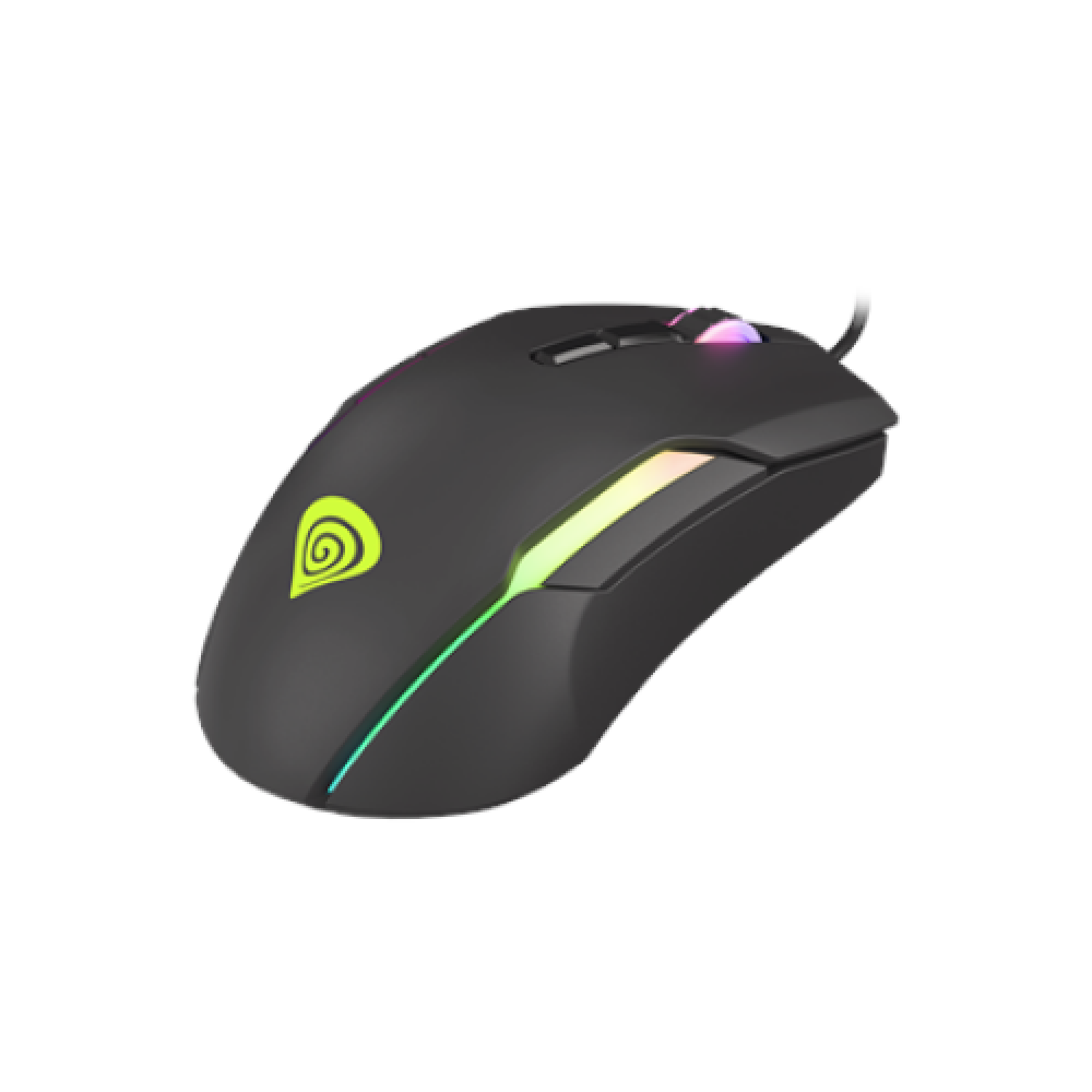 GENESIS Xenon 220 Gaming Mouse, 500 - 6400DPI, Wired, Black , Genesis