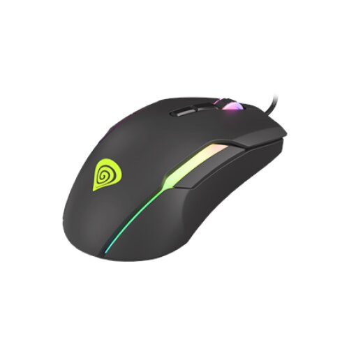 GENESIS Xenon 220 Gaming Mouse, 500 - 6400DPI, Wired, Black , Genesis