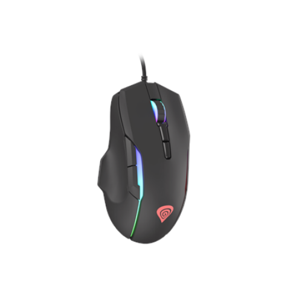 GENESIS Xenon 220 Gaming Mouse, 500 - 6400DPI, Wired, Black , Genesis