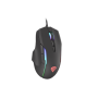 GENESIS Xenon 220 Gaming Mouse, 500 - 6400DPI, Wired, Black , Genesis