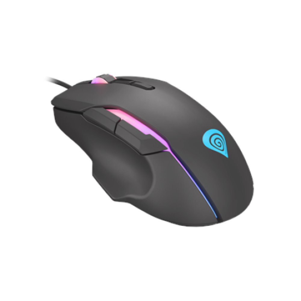 GENESIS Xenon 220 Gaming Mouse, 500 - 6400DPI, Wired, Black , Genesis