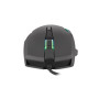 GENESIS Xenon 220 Gaming Mouse, 500 - 6400DPI, Wired, Black , Genesis