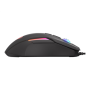 GENESIS Xenon 220 Gaming Mouse, 500 - 6400DPI, Wired, Black , Genesis