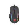 GENESIS Xenon 220 Gaming Mouse, 500 - 6400DPI, Wired, Black , Genesis