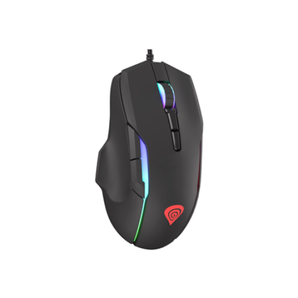 GENESIS Xenon 220 Gaming Mouse, 500 - 6400DPI, Wired, Black , Genesis