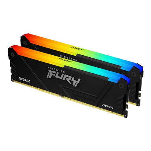 Kingston , Fury Beast , 32GB (16GBx2) GB , DDR4 , 3600 MHz , PC/server , Registered No , ECC No