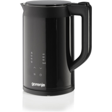 Gorenje Kettle , K17DWDII , Electric , 2200 W , 1.7 L , Stainless Steel , 360° rotational base , Black