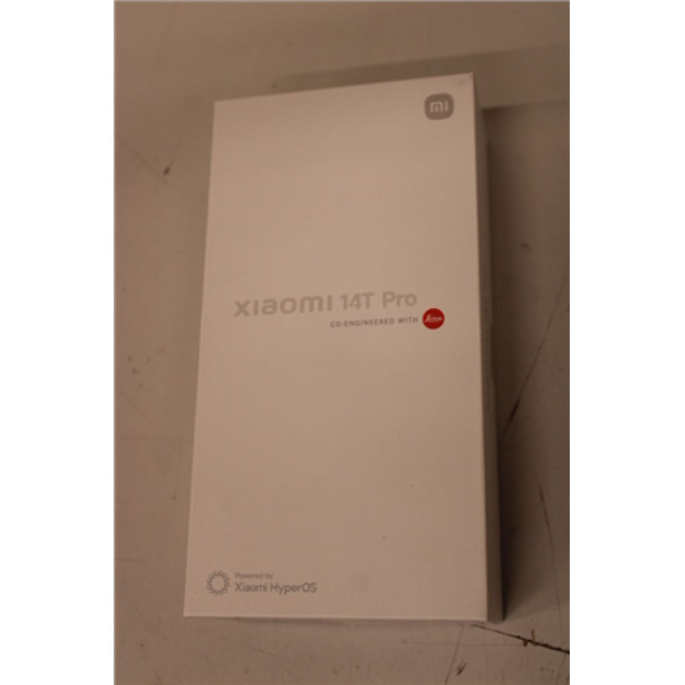 SALE OUT. Xiaomi 14T Pro (Titan Gray) DS 6.67“ AMOLED 1220x2712/3.4GHz&2.0GHz/512GB/12GB RAM/Android 14/WiFi,BT/5G,MZB0HHFEU , Xiaomi , 14T Pro , Titan Gray , 6.67 , OLED , 1220 x 2712 pixels , Mediatek , Dimensity 9300+ (4 nm) , Internal RAM 12 GB , 