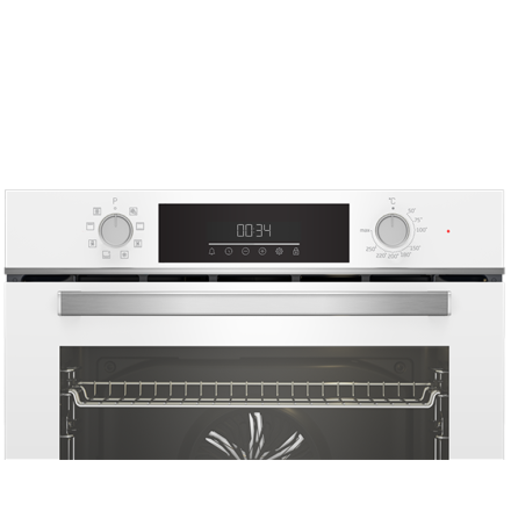 BEKO Oven , BBIM14300WMS , 72 L , Electric , Catalytic , Electronic control , Steam function , Height 59.5 cm , Width 59.4 cm , White