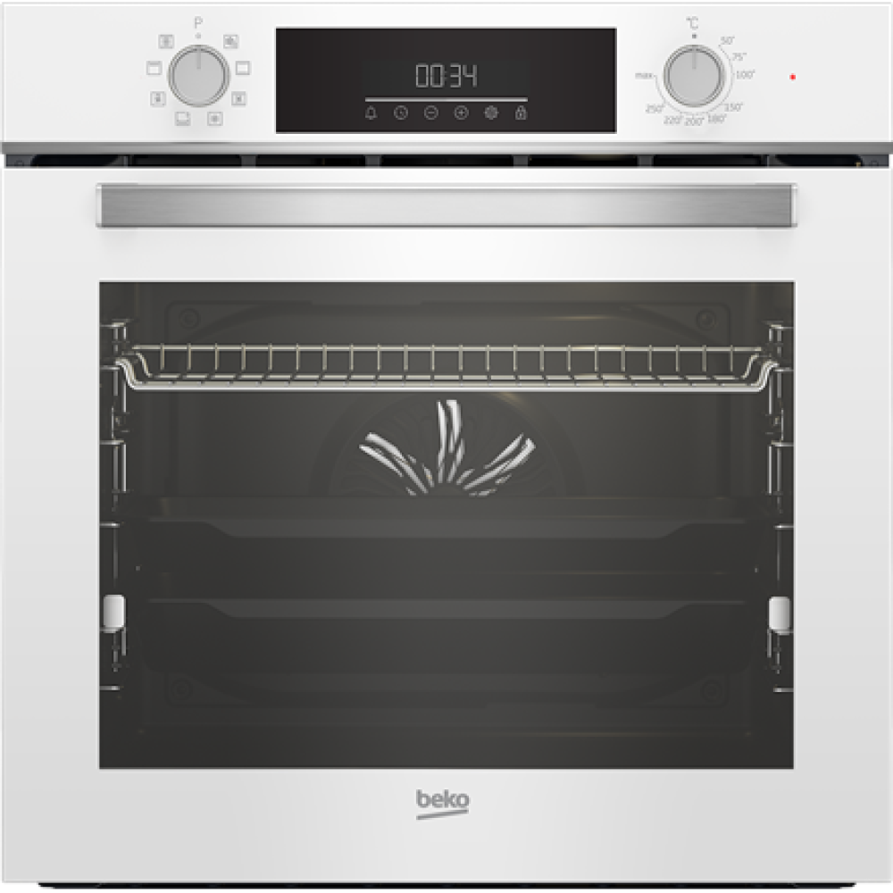 BEKO Oven , BBIM14300WMS , 72 L , Electric , Catalytic , Electronic control , Steam function , Height 59.5 cm , Width 59.4 cm , White